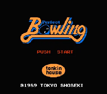 Bowling (USA) (Proto) screen shot title